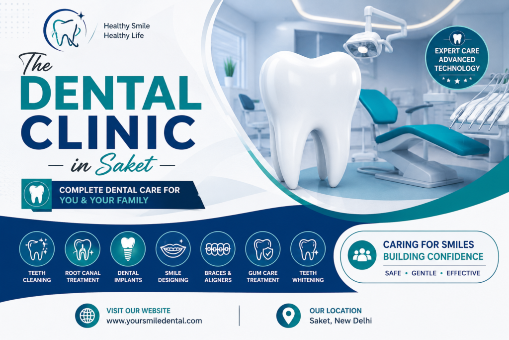 Dental Clinic in Saket-