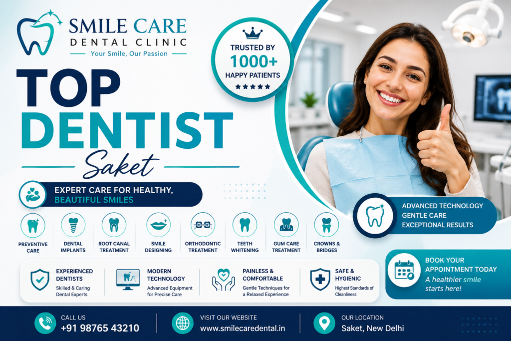 Top Dentist Saket Delhi
